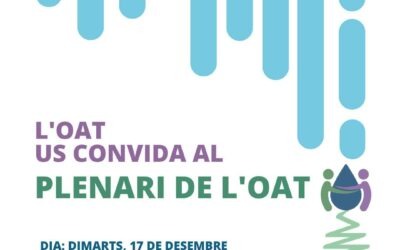 🌊¿Quieres saber qué ha hecho OAT este año? Ven y participa en la Nueva Cultura del agua en Terrassa💧👍🏾